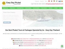 Tablet Screenshot of easydayphuket.com